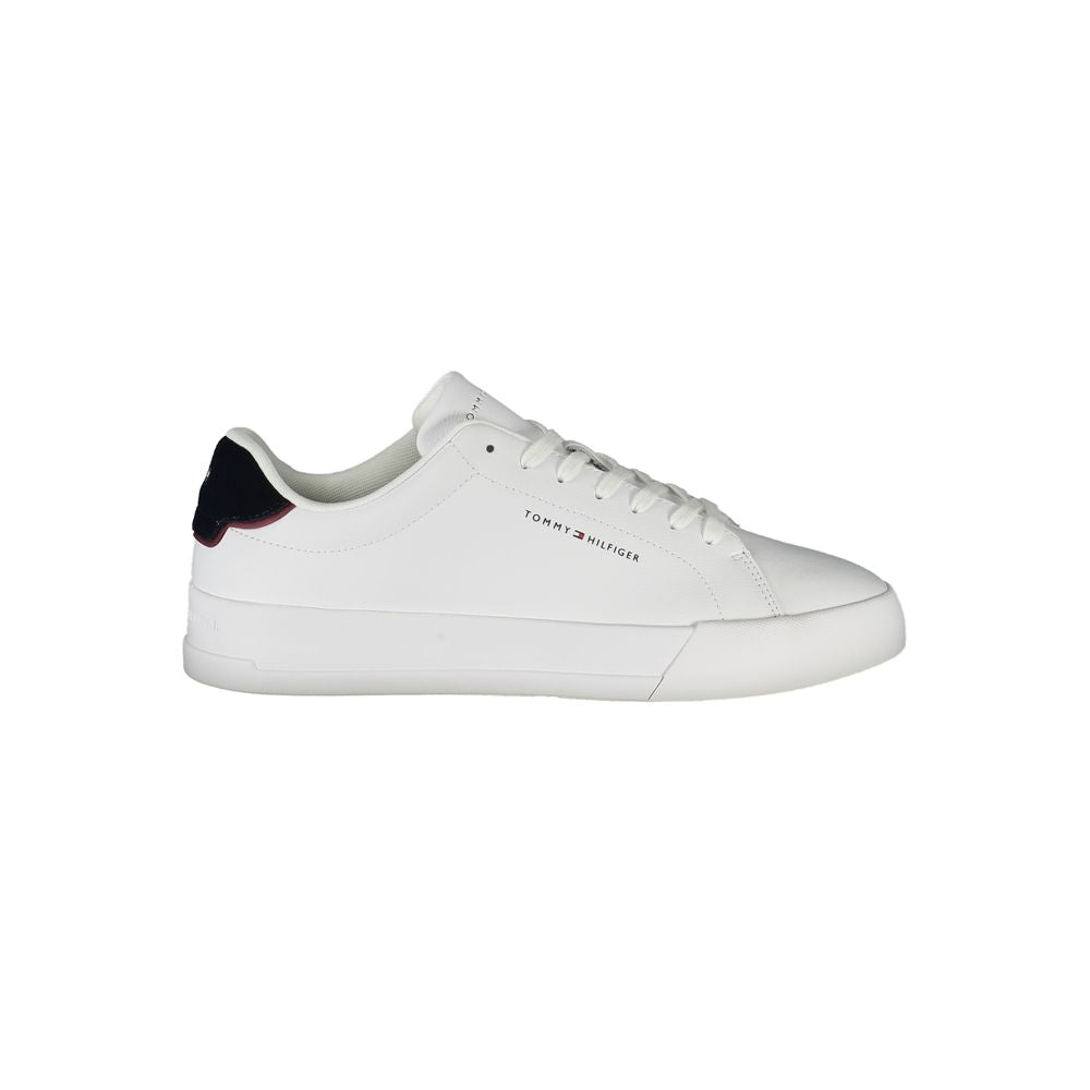 Pantofi sport Tommy Hilfiger din polietilenă albă pentru bărbați