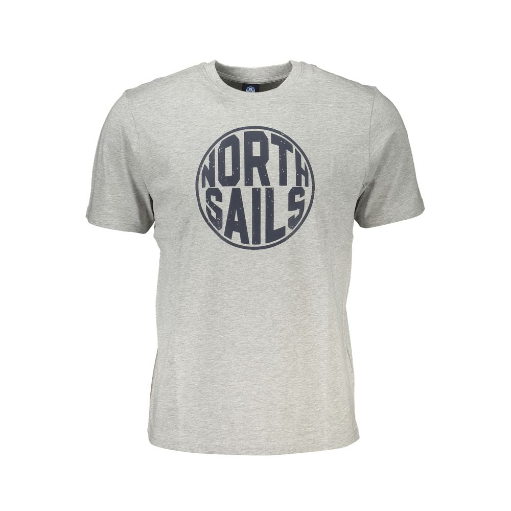 Tricou North Sails maro din bumbac pentru bărbați