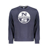 North Sails Blue Cotton Men Sweater
