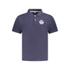 Tricou polo North Sails albastru din bumbac pentru bărbați