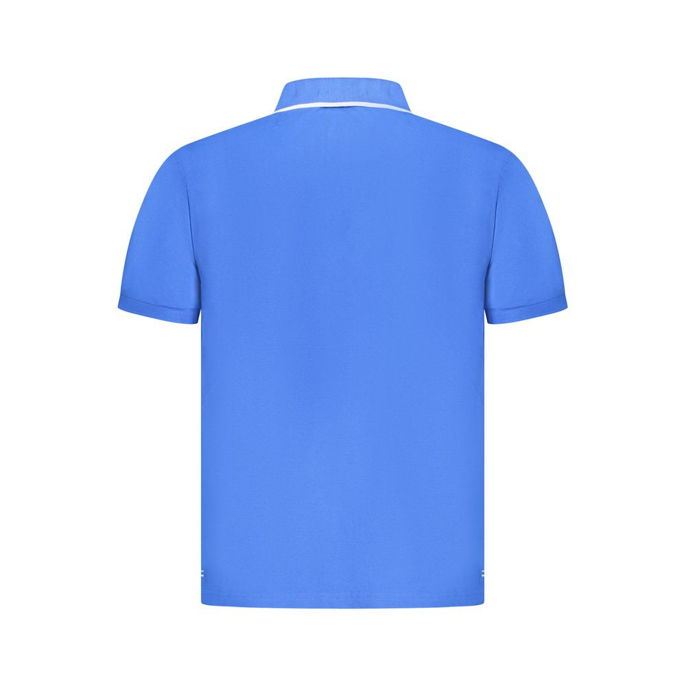 Tricou polo North Sails albastru din bumbac pentru bărbați