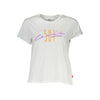 Levi's White Cotton Women T-Shirt