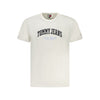 Tommy Hilfiger White Cotton Men T-Shirt