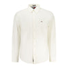 Tommy Hilfiger White Cotton Men Shirt
