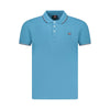 Norway 1963 Blue Cotton Men Polo Shirt