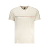 Tommy Hilfiger Beige Cotton Men T-Shirt