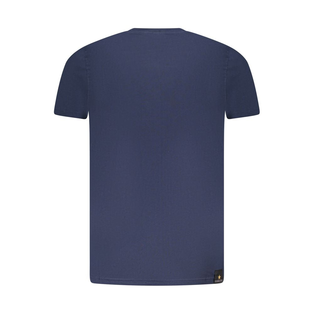 Accademia Militare Blue Cotton T-Shirt