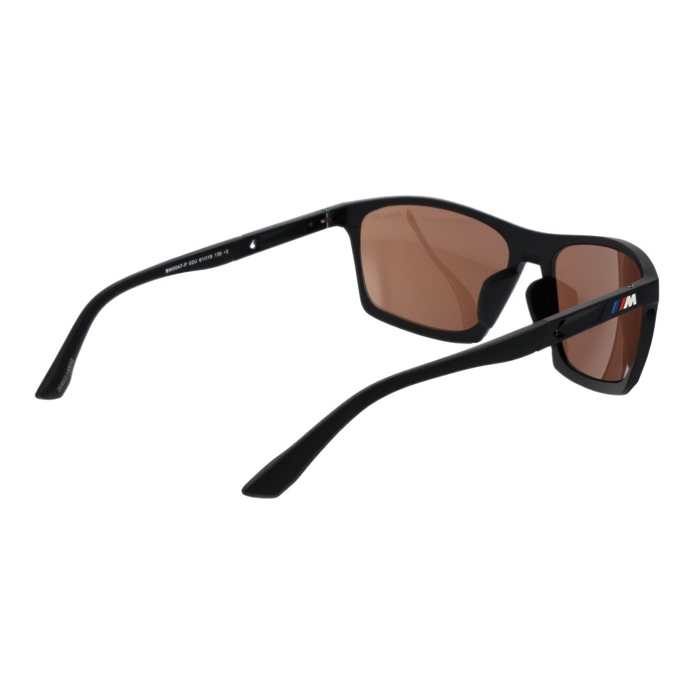 Ochelari de soare BMW negri pentru bărbați