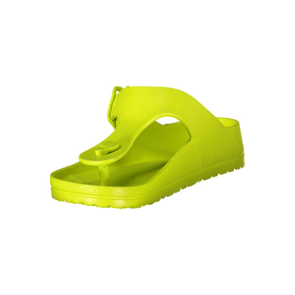 Norway 1963 Yellow Plastic Women Sandal
