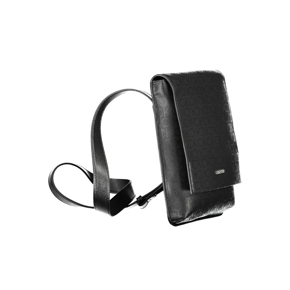 Calvin Klein sort polyester skuldertaske