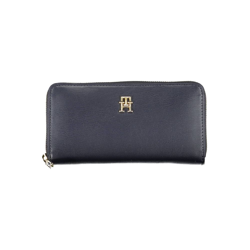 Tommy Hilfiger Blue Polyethylene Wallet