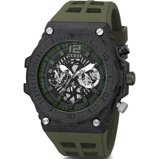 Guess Green Synthetic Sport Watch