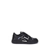 Valentino Garavani Black Rubber Low Top Sneakers
