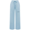 Hinnominate Blue Cotton Women Palazzo Pants