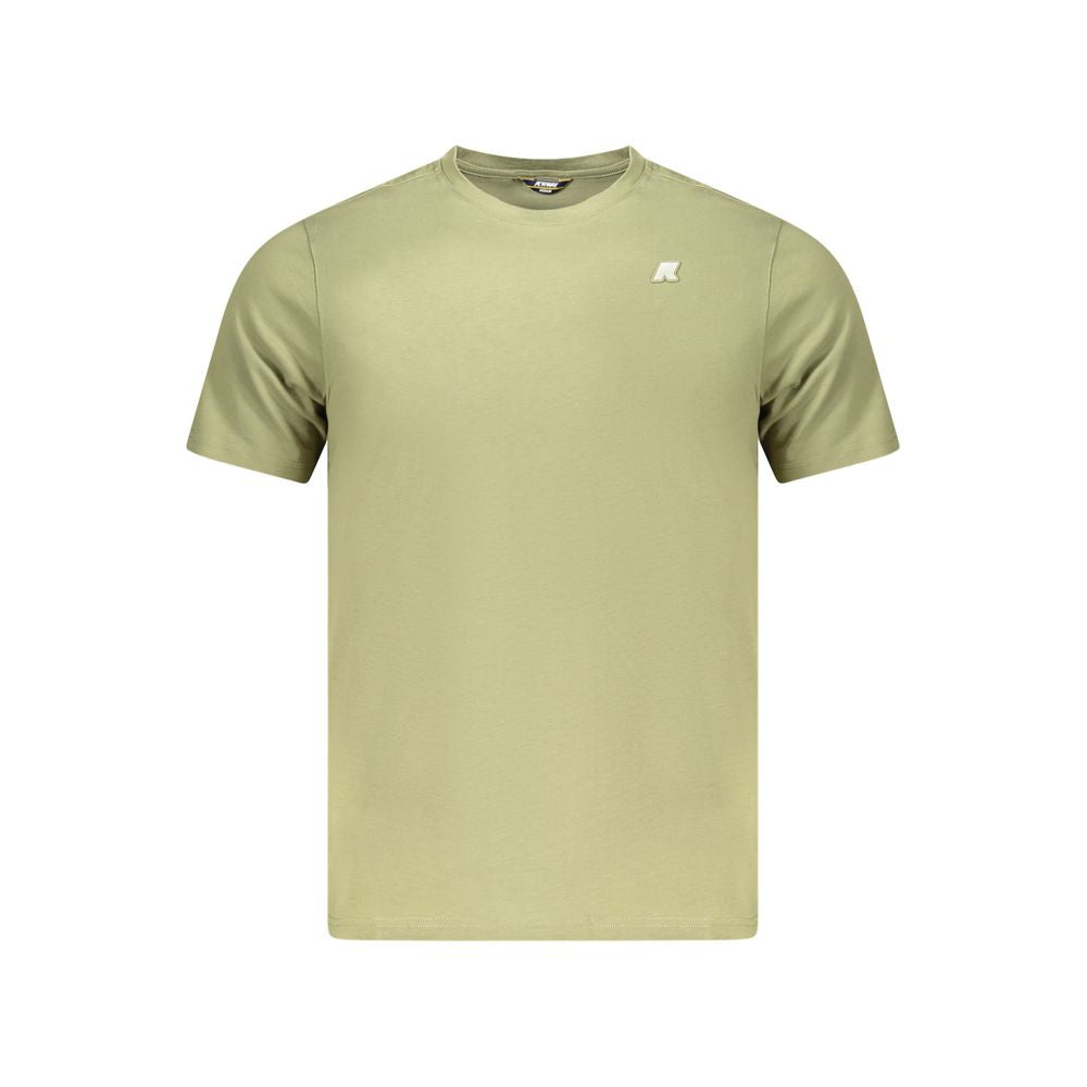 K-WAY Green Cotton Men T-Shirt