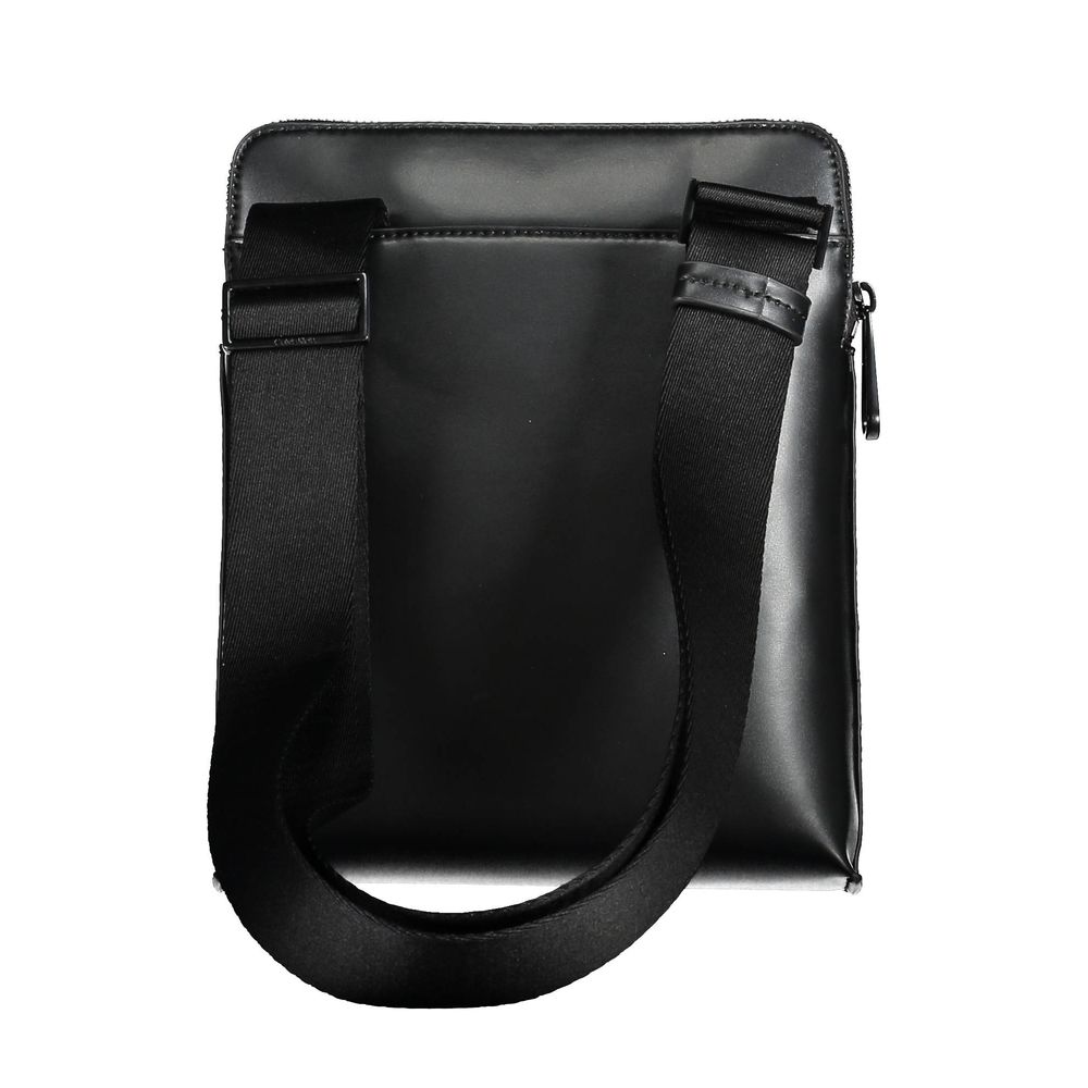 Geantă de umăr Calvin Klein neagră din poliester