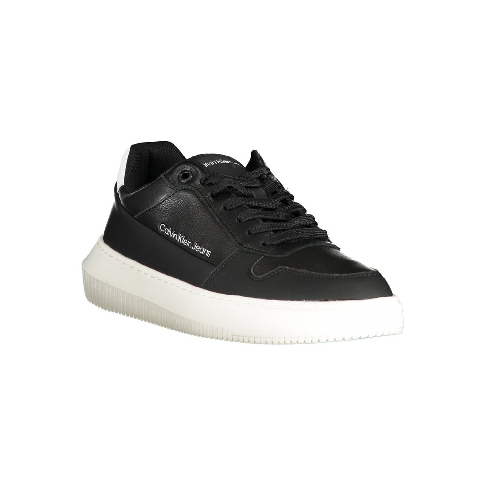 Tenișor Calvin Klein negru din poliester