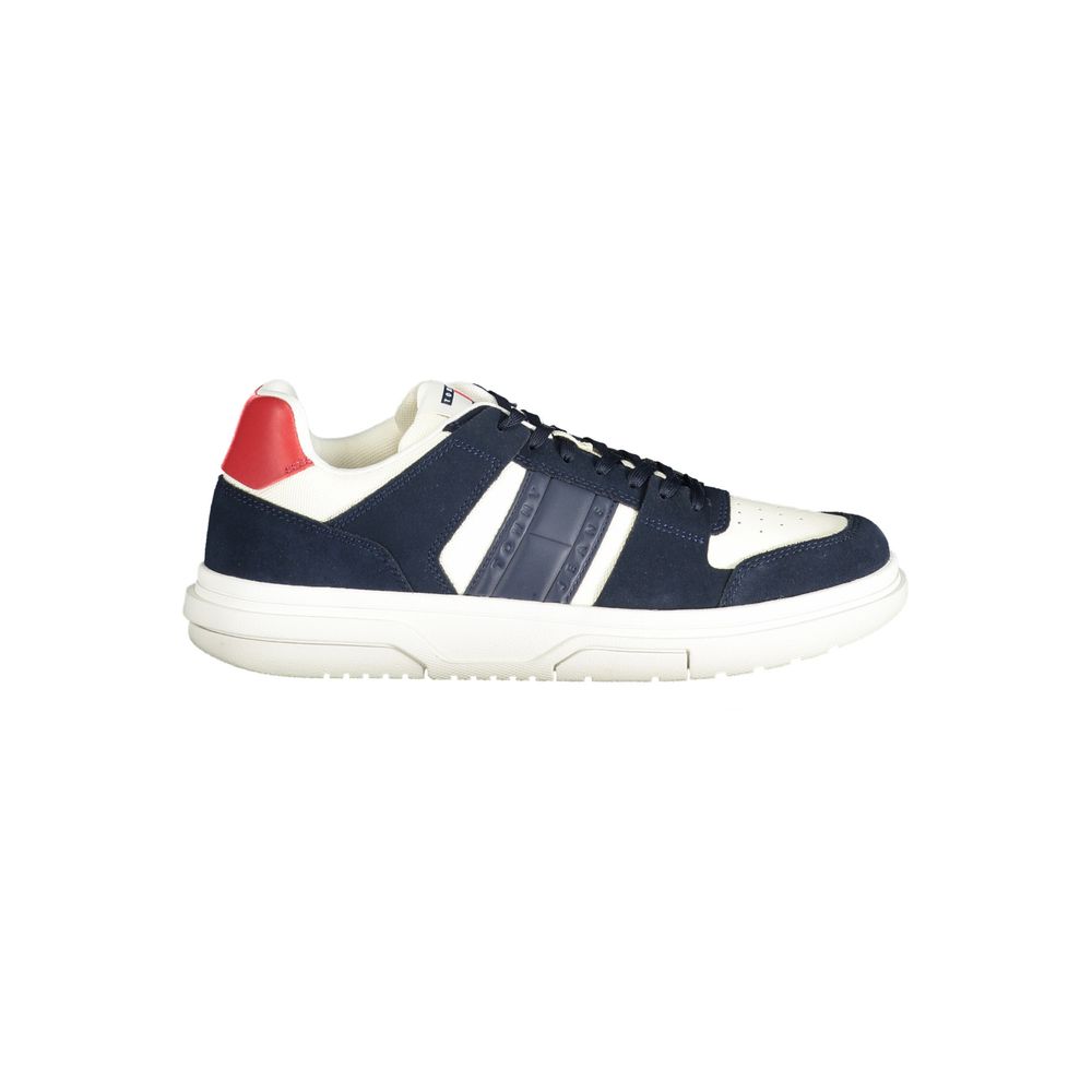 Pantofi sport Tommy Hilfiger albaștri din poliester