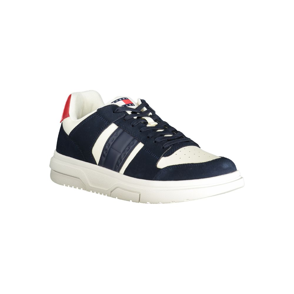 Pantofi sport Tommy Hilfiger albaștri din poliester