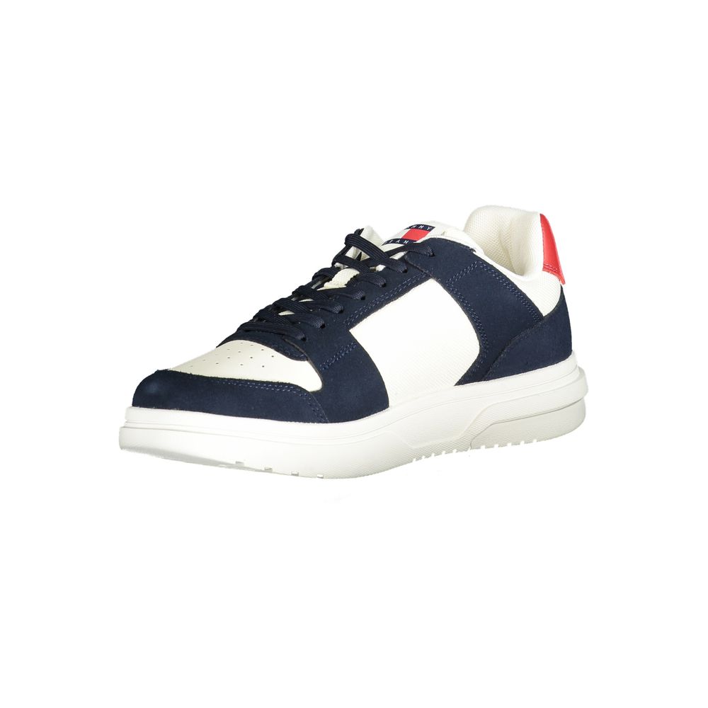 Pantofi sport Tommy Hilfiger albaștri din poliester