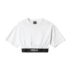 Comme Des Fuckdown White Cotton Women T-Shirt