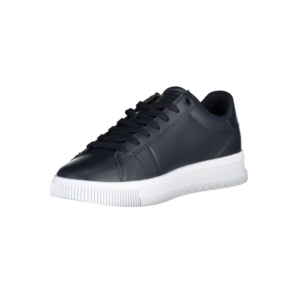 Pantofi sport Tommy Hilfiger albaștri din poliester
