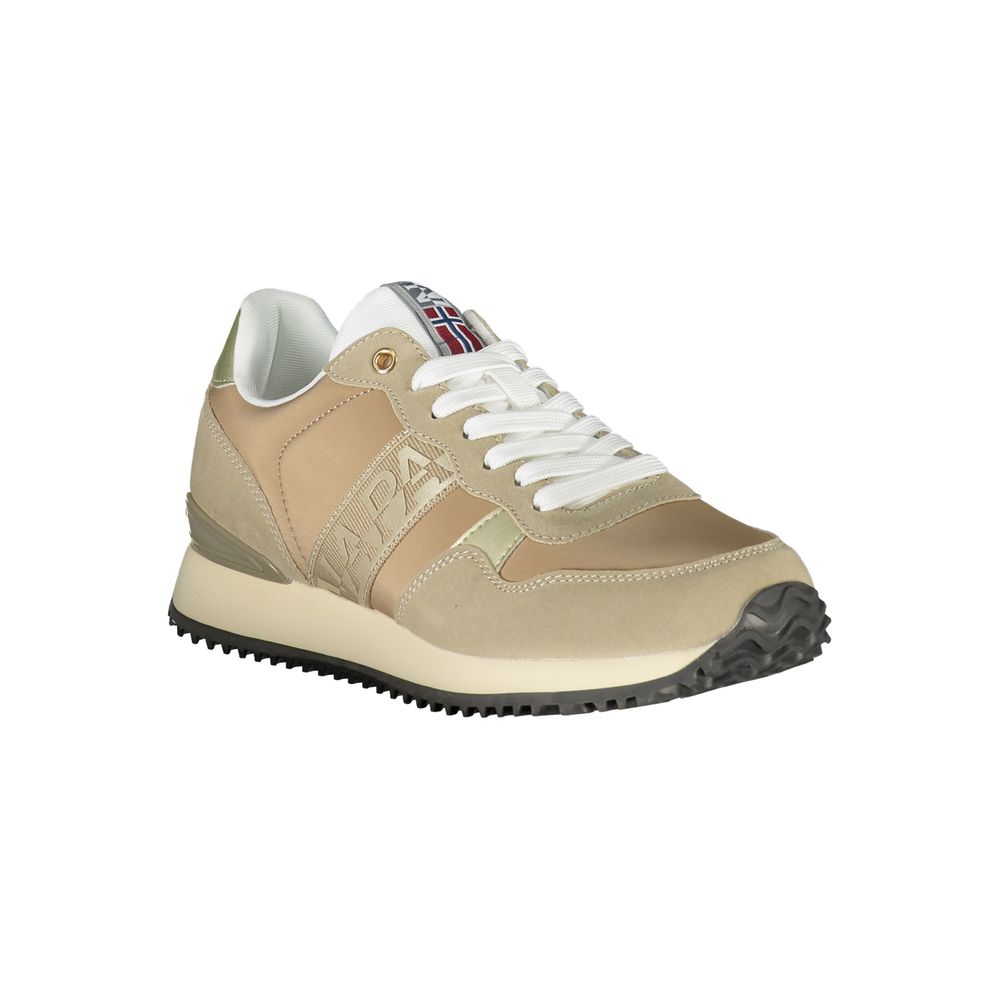 Tenis Napapijri din poliester bej
