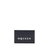 Alexander McQueen Black Calf Leather Bos Taurus Wallet