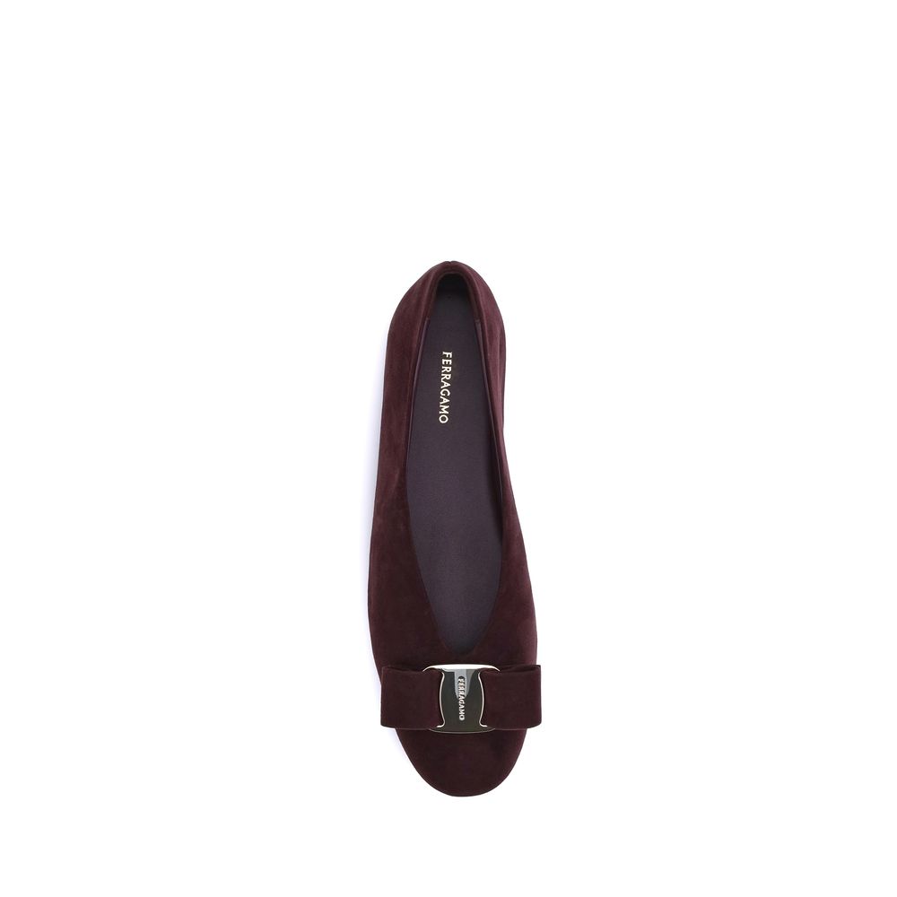 Balerini Ferragamo Vara cu fundă
