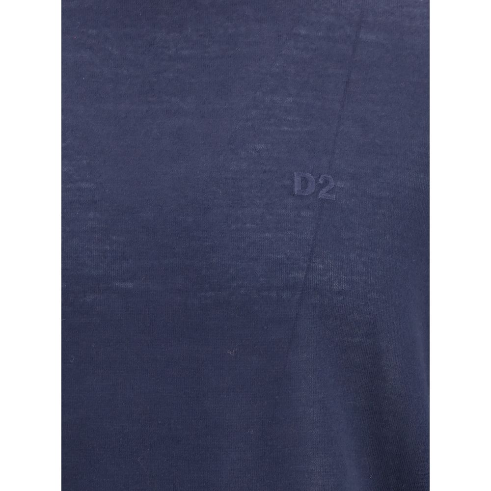 Pulover cu guler înalt din lână virgină Dsquared²