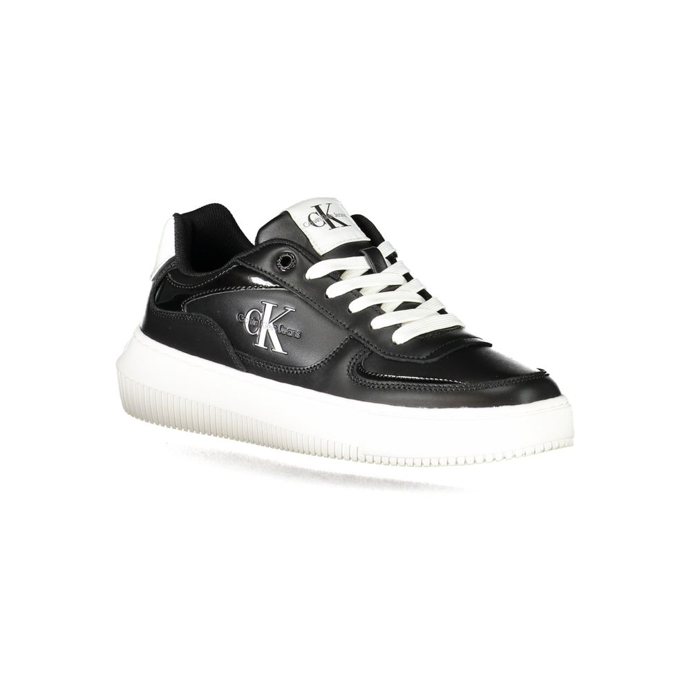 Tenișor Calvin Klein negru din poliester