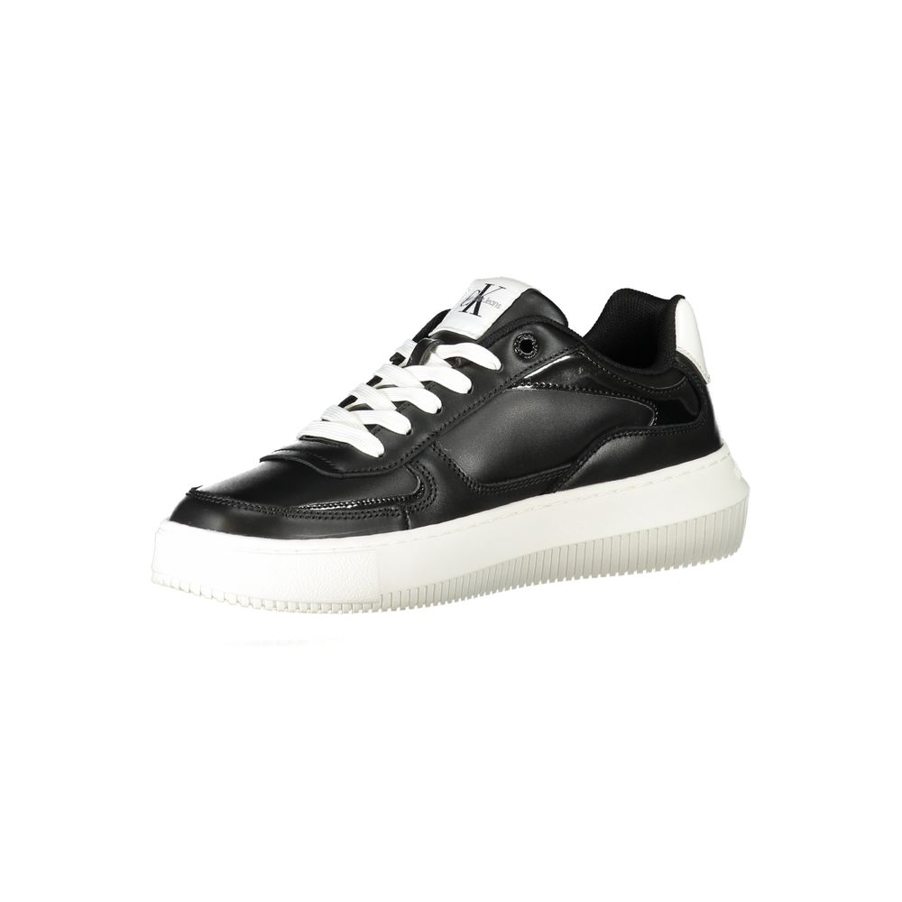 Tenișor Calvin Klein negru din poliester