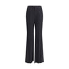 Balenciaga Black Viscose Flared Pants