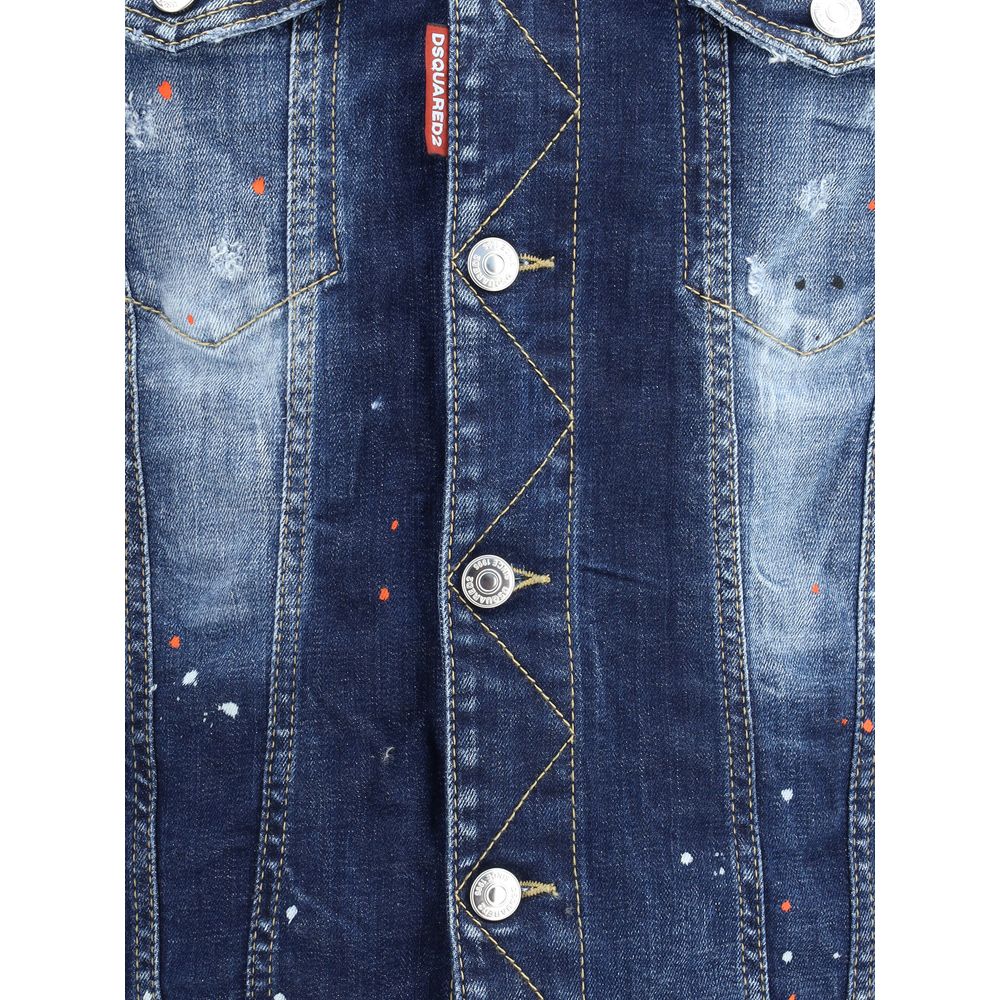 Jachetă din denim Dsquared² Dan