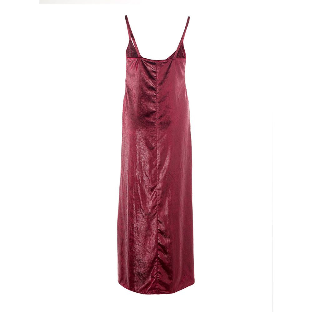 Lardini Bordeaux Polyester Cocktail Dress