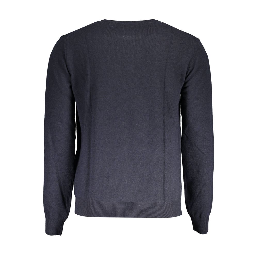 La Martina Blue Wool Sweater