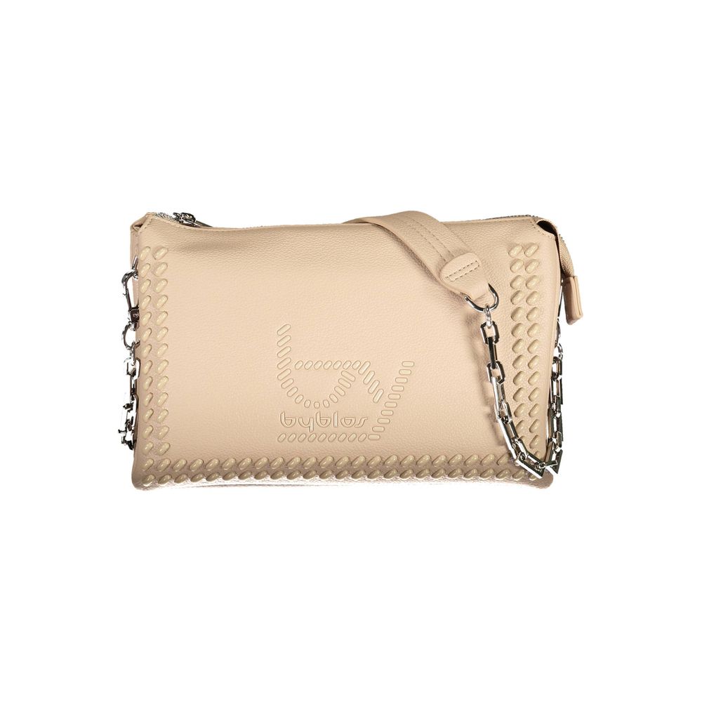 BYBLOS Beige Polyethylene Handbag