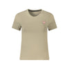 Guess Jeans Beige Cotton Women T-Shirt