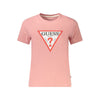 Guess Jeans Pink Cotton Women T-Shirt