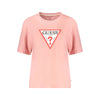 Guess Jeans Pink Cotton Women T-Shirt