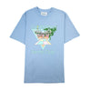 Tricou Casablanca albastru din bumbac