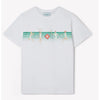 Tricou Casablanca din bumbac alb