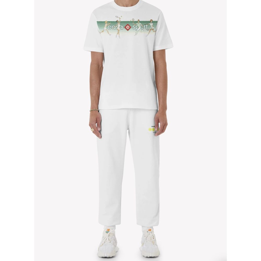 Tricou Casablanca din bumbac alb