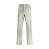 Prada Light Blue Cotton Casual Pants