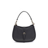 Etro Black Calf Leather Bos Taurus Shoulder Bag