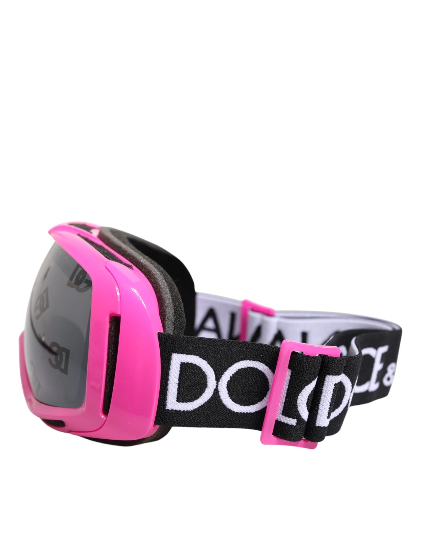 Dolce & Gabbana Fuchsia Pink Logo Ski Goggles DG6182 Mask Sunglasses
