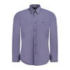 Hugo Boss Blue Cotton Men Shirt