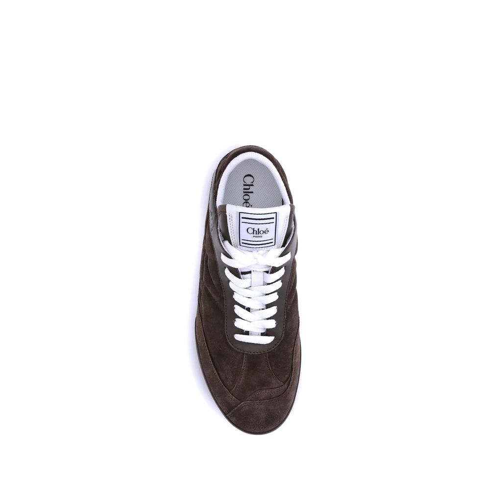 Teniși Chloé Suede Kick