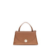 Coccinelle Brown Calf Leather Bos Taurus Handbag