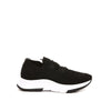 Gianvito Rossi Black Fabric Athletic Sneakers